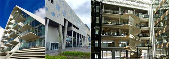 建筑柱體，掛板、樓梯、陽臺等