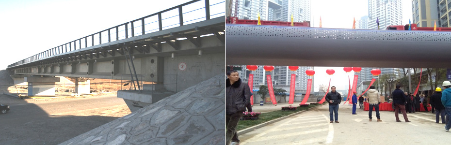 國內(nèi)冀港鐵路橋梁及長(zhǎng)沙橫四路行車橋